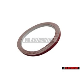 VW Original Cintas Adorno P. Parachoques Rojo - 1H0807243 3ZR