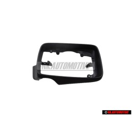 VW Original Anillo Antideslumbrante Para Espejo Exterior Negro - 1H0858554A 01C