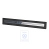 VW Original Lamina Protectora De Entrada Negro/Plata - 1J4853804 61E