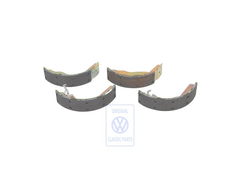 VW Original 1 Juego Zapatas Con Forros - 251698531LX