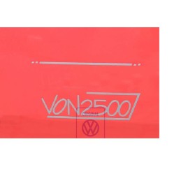 VW Original Rotulo Autoadhesivo - 255853675A