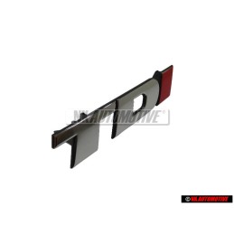 VW Original TDI Frente Rotulo Insignia Emblema Cromo Rojo - 2D0853679B EQW