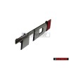 VW Original TDI Frente Rotulo Insignia Emblema Cromo Rojo - 2D0853679B EQW