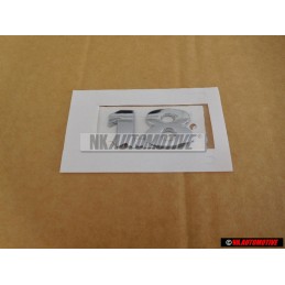VW Original 1.8 Trasero Rotulo Insignia Emblema Cromo - 3B0853675 739