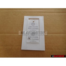 VW Original 1.8 Trasero Rotulo Insignia Emblema Cromo - 3B0853675 739
