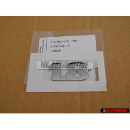 VW Original 1.8 Trasero Rotulo Insignia Emblema Cromo - 3B0853675 739