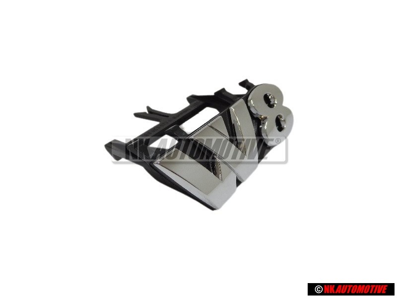 VW Original W8 Frente Rotulo Insignia Emblema Cromo - 3B0853679A PWV