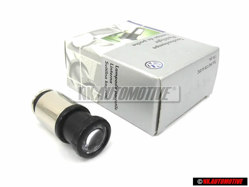 VW Original Linterna Negro Satinado - 7L6947175A 01C