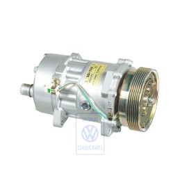 VW Original Compresor Aire Acondicionado Con Embrague Electromagn. 