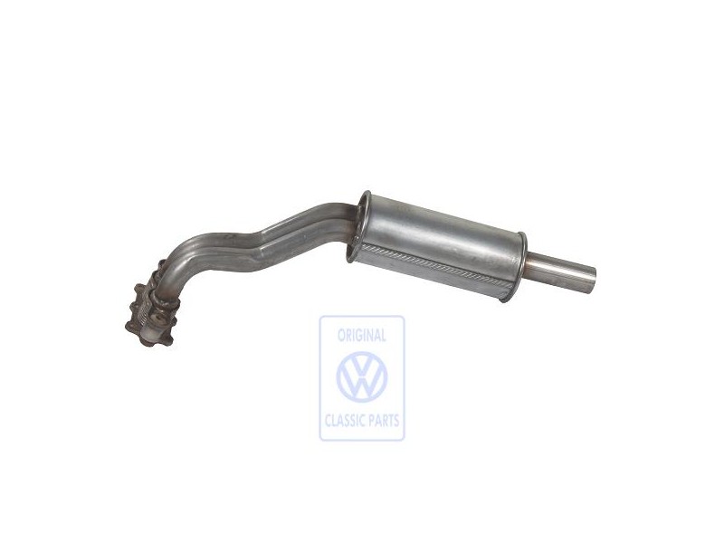 VW Original Tubo De Escape Con Silenciador Previo - 358253208A