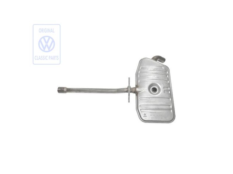 VW Original Silenciador Central - 535253409H