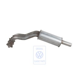 VW Original Tubo De Escape Con Silenciador Previo - 357253208G