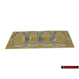 Audi Original Anillos Trasero Simbolo Insignia Emblema Cromo - 441853742 2ZZ