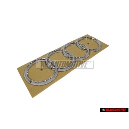 Audi Original Anillos Trasero Simbolo Insignia Emblema Cromo - 441853742 2ZZ
