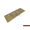Audi Original Anillos Trasero Simbolo Insignia Emblema Cromo - 441853742 2ZZ