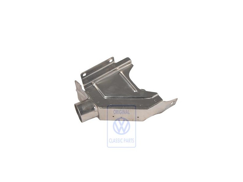 VW Original Chapa Colectora Aire Caliente - 037253041F