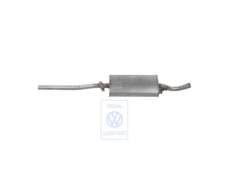 VW Original Silenciador Final 'Eco' - 165253609BK
