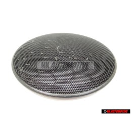 VW Original Recubrimiento Altavoz Negro Satinado - 3B0868149 B41