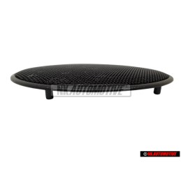 VW Original Recubrimiento Altavoz Negro Satinado - 3B0868149 B41