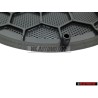VW Original Recubrimiento Altavoz Negro Satinado - 3B0868149 B41