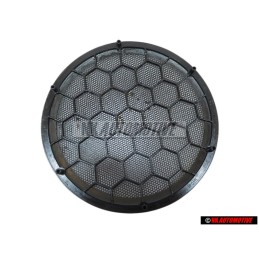 VW Original Recubrimiento Altavoz Negro Satinado - 3B0868149 B41