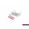 VW Original 16V Trasero Rotulo Insignia Emblema Cromo - 377853687CN