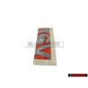 VW Original 16V Trasero Rotulo Insignia Emblema Cromo - 377853687CN