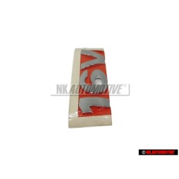 VW Original 16V Trasero Rotulo Insignia Emblema Cromo - 377853687CN