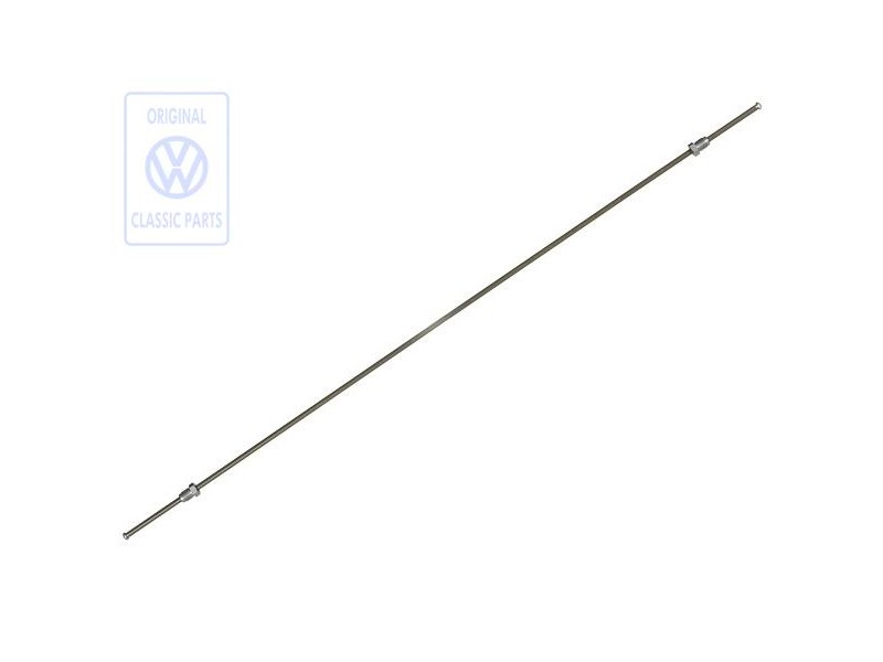 VW Original Tubo Freno Acabado Rebordeado, Longitud Alargada: - 191611994F