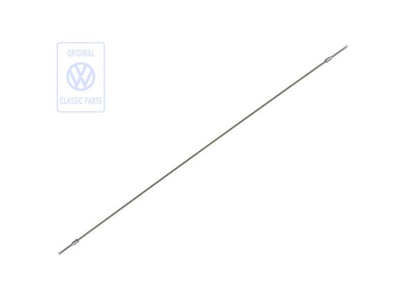VW Original Tubo Freno Acabado Rebordeado, Longitud Alargada: - 191611994L