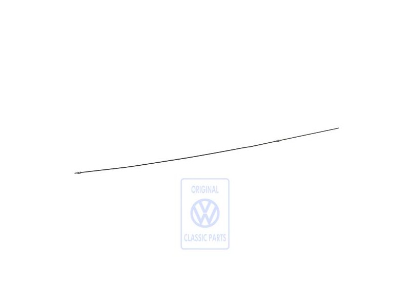 VW Original Tubo Freno Acabado Rebordeado, Longitud Alargada: - 191611996C