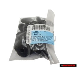 VW Original Tapon Negro Satinado - 321863119 01C