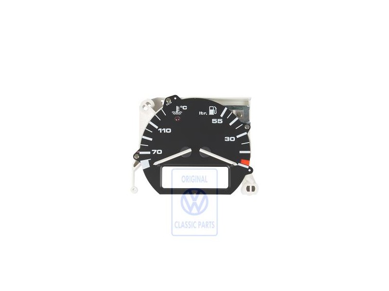 VW Original Indicador Nivel De Combustible Y Temperatura Del Refrig. 