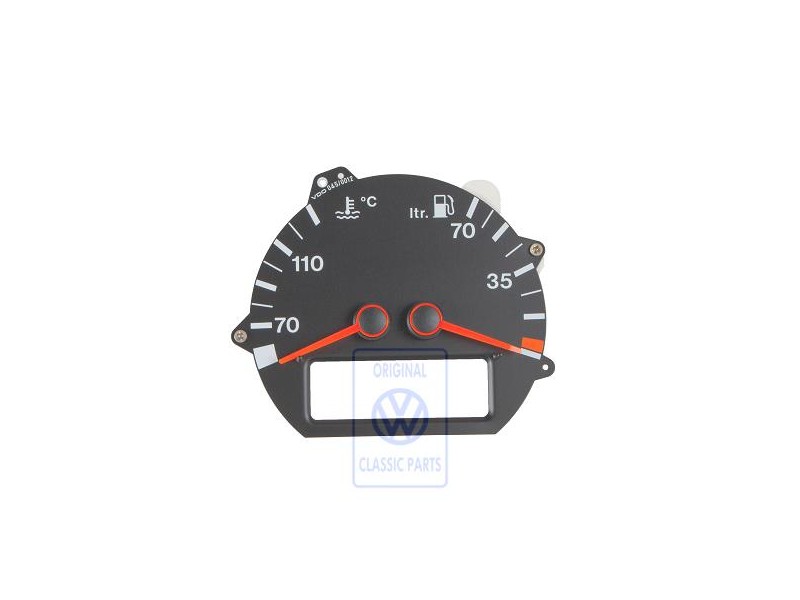 VW Original Indicador Nivel De Combustible Y Temperatura Del Ref. 