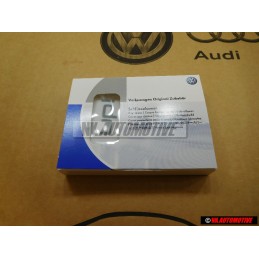 VW Original Cubierta Llave Blanco - 1S0087012 084
