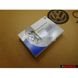 VW Original Cubierta Llave Blanco - 1S0087012 084