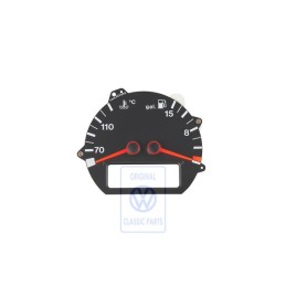 VW Original Indicador Nivel De Combustible Y Temperatura Del Ref. 