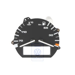 VW Original Indicador Nivel De Combustible Y Temperatura Del Refr. 