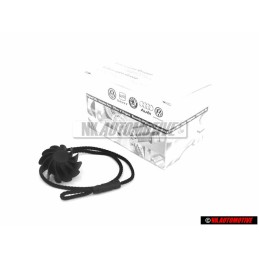 VW Original Banda Retentora Negro Satinado - 1K6863447A 9B9