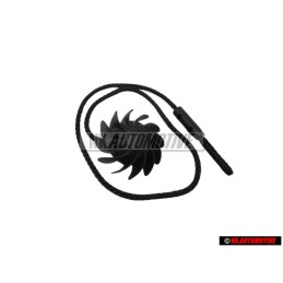 VW Original Banda Retentora Negro Satinado - 1K6863447A 9B9