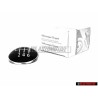 VW Original 6-Velocidades Palanca De Cambio Emblema Negro Cromo - 1K0711144A