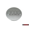 Audi Original Tapacubos Audi-Plata - 8A0601171B Z17