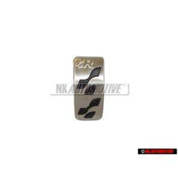 VW Original Tapa Para Pedal Acelerador Negro Satinado/Cromo - 1J1721647A B41