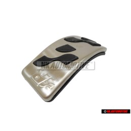 VW Original Tapa Para Pedal Acelerador Negro Satinado/Cromo - 1J1721647A B41