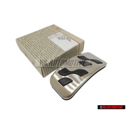 VW Original Tapa Para Pedal Acelerador Negro Satinado/Cromo - 1J1721647A B41