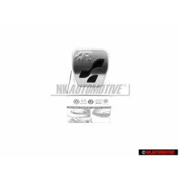 VW Original Capuchon Negro Satinado - 1J0721173D B41