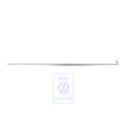 Audi Original Moldura Embellec.Cristal Later Aluminio Mate - 8D9853345B 1L1