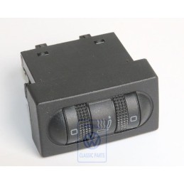 VW Original Conmutador P. Calefac. Asiento Negro Satinado - 535963563B 01C