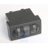 VW Original Conmutador P. Calefac. Asiento Negro Satinado - 535963563B 01C