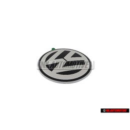 VW Original Trasero Simbolo Insignia Emblema Negro Cromo - 1C0853630K WV9